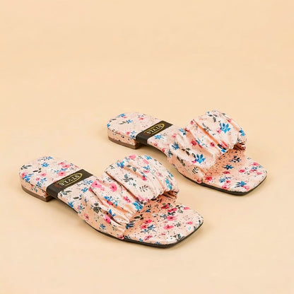 LADIES LOW HEELS SLIPER FOOTWEAR