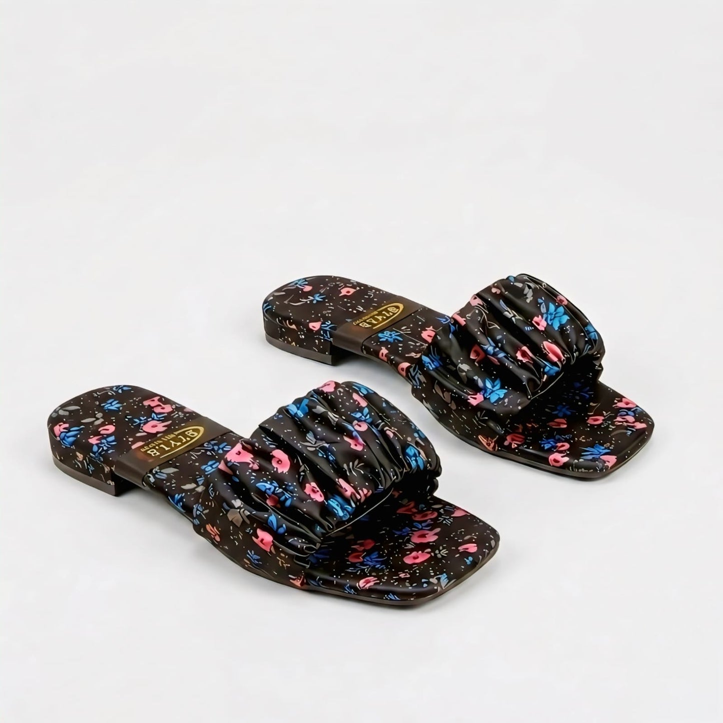 LADIES LOW HEELS SLIPER FOOTWEAR